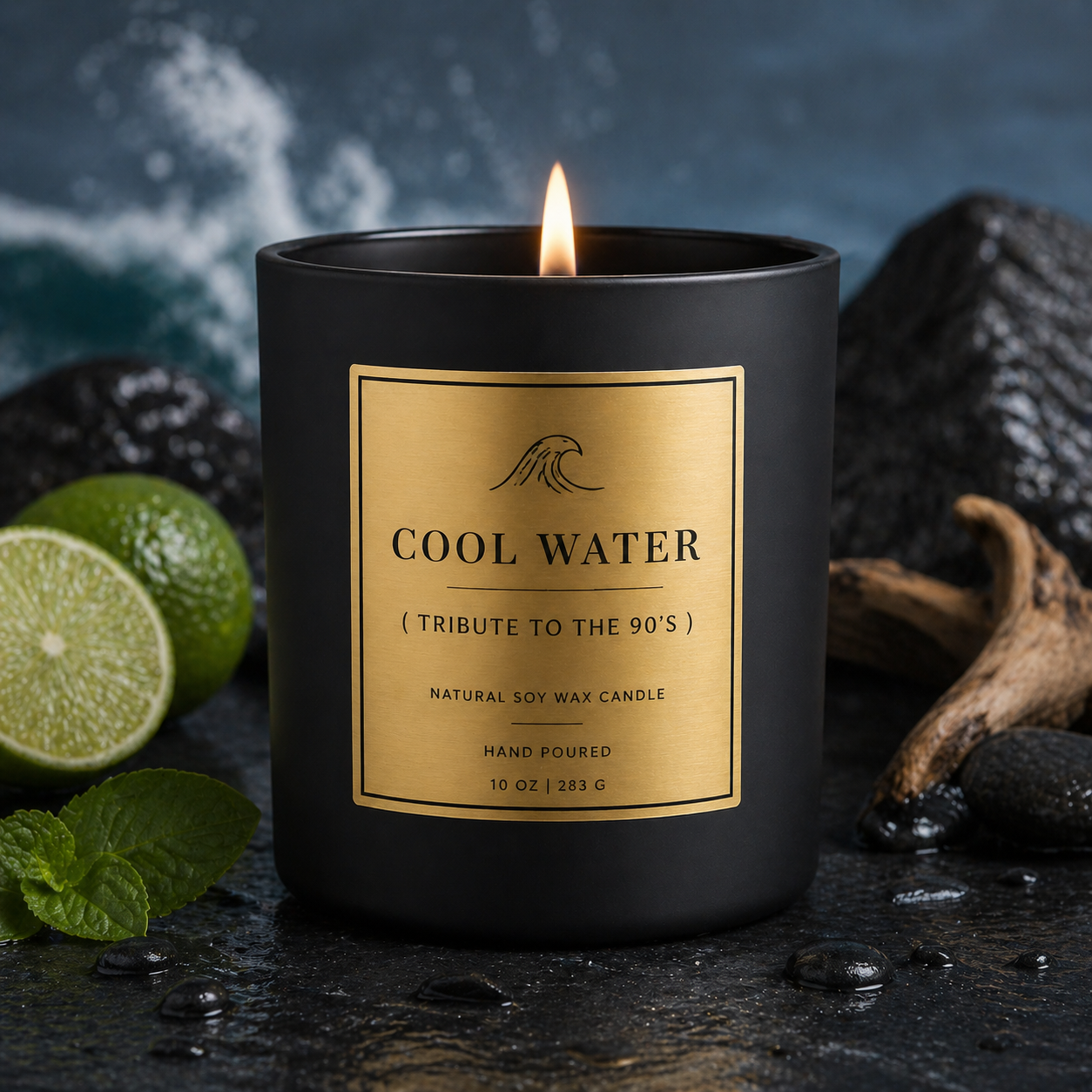 Masculine Candle Collection– Bold & Cologne-Inspired 8 oz-Candles