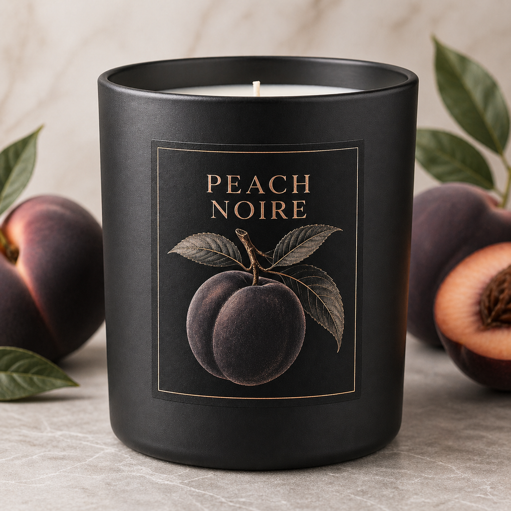 Sweet/ Gourmand/Bakery Inspired Candles- 8 oz-Matte Black Ceramic