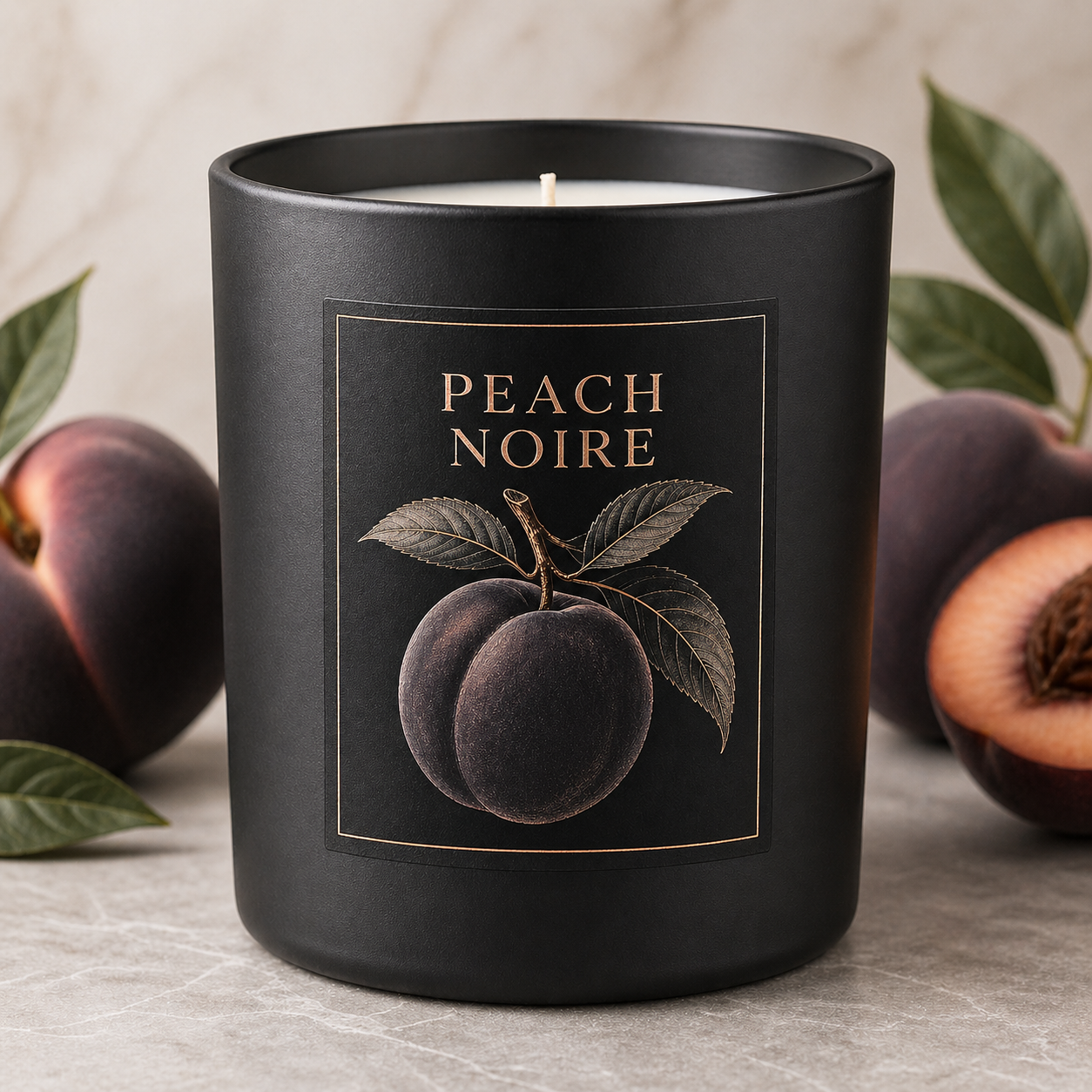 Sweet/ Gourmand/Bakery Inspired Candles- 8 oz-Matte Black Ceramic