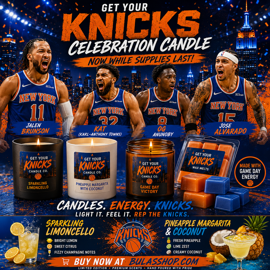 Knicks Celebration Candle 8 oz