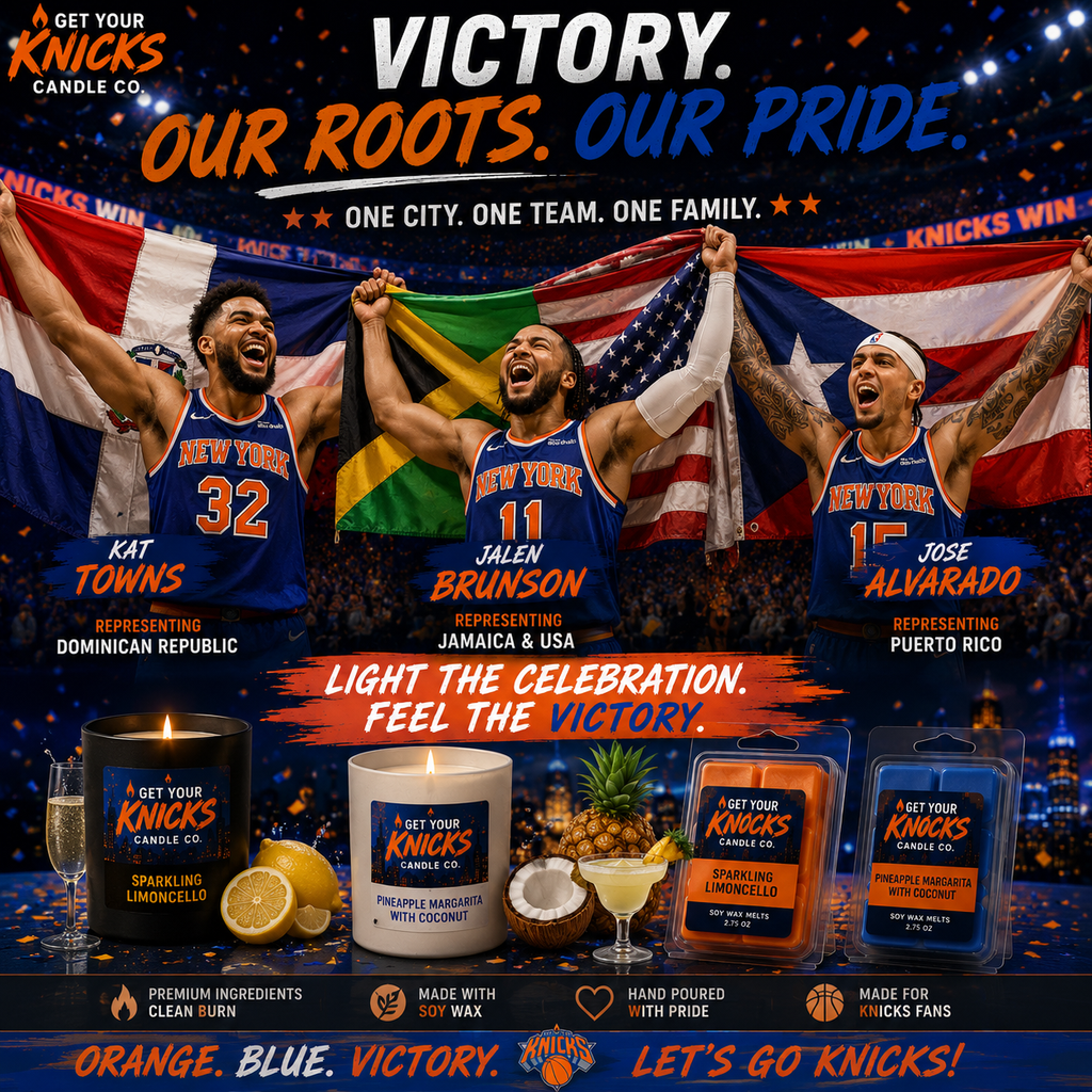 Knicks Celebration Candle 8 oz