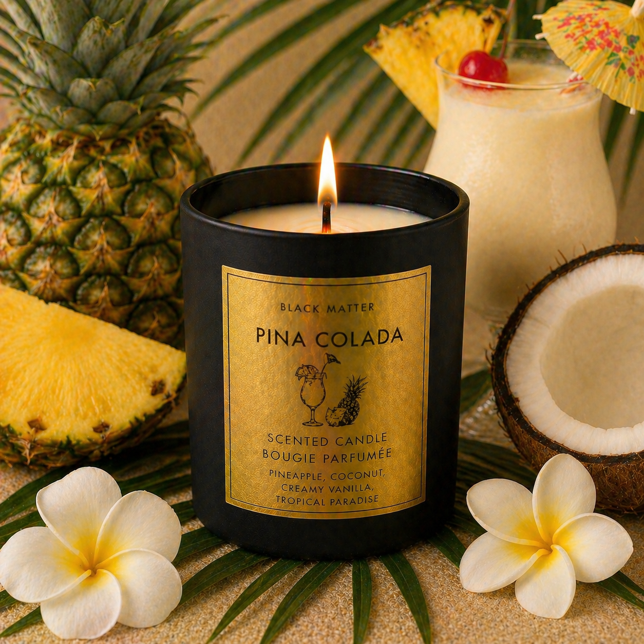 Sweet/ Gourmand/Bakery Inspired Candles- 8 oz-Matte Black Ceramic