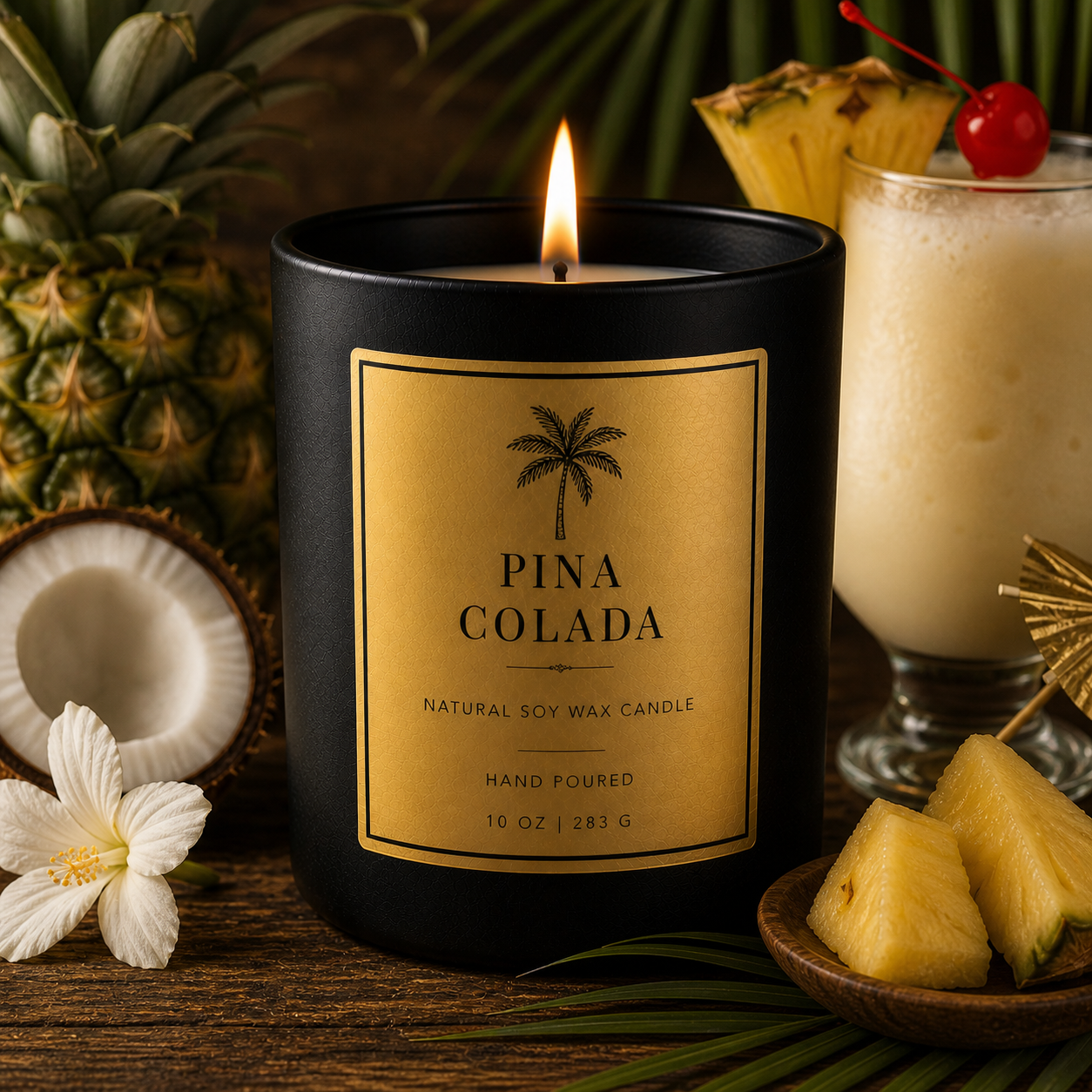 Masculine Candle Collection– Bold & Cologne-Inspired 8 oz-Candles
