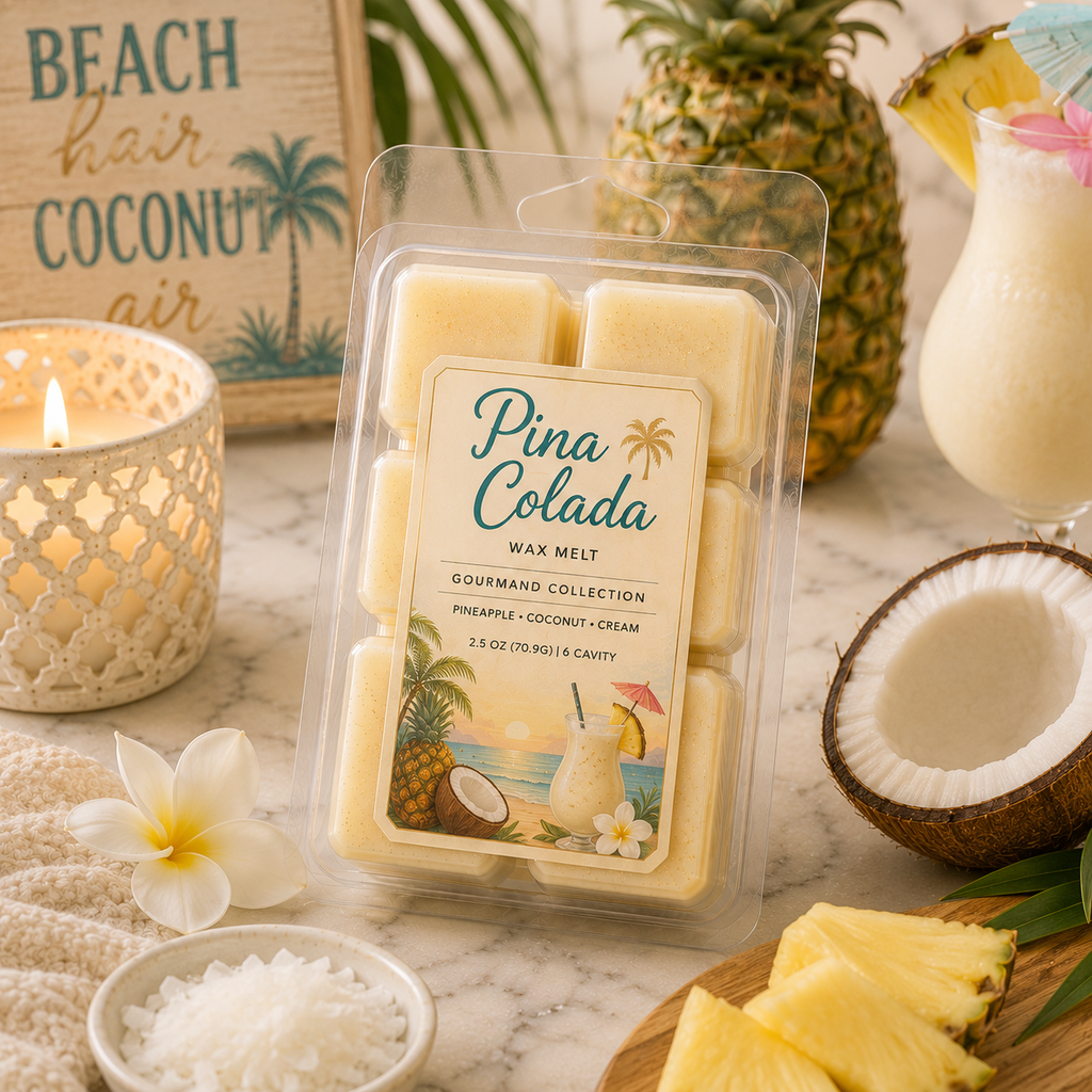 Tart / Wax Melts – 6 Cavity Clamshell (Single Pack)