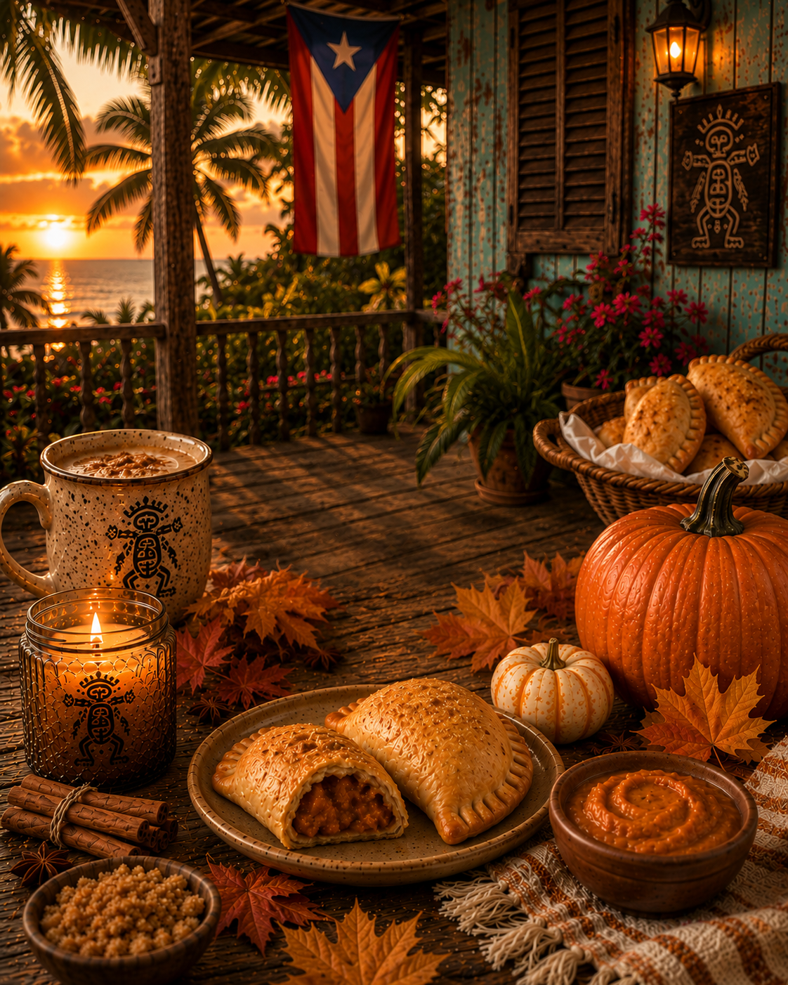 Fall/ Haunted Island Wax Melts-75g-6 Cube Cavity