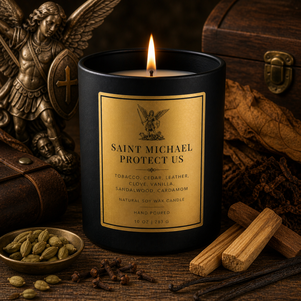 Masculine Candle Collection– Bold & Cologne-Inspired 8 oz-Candles