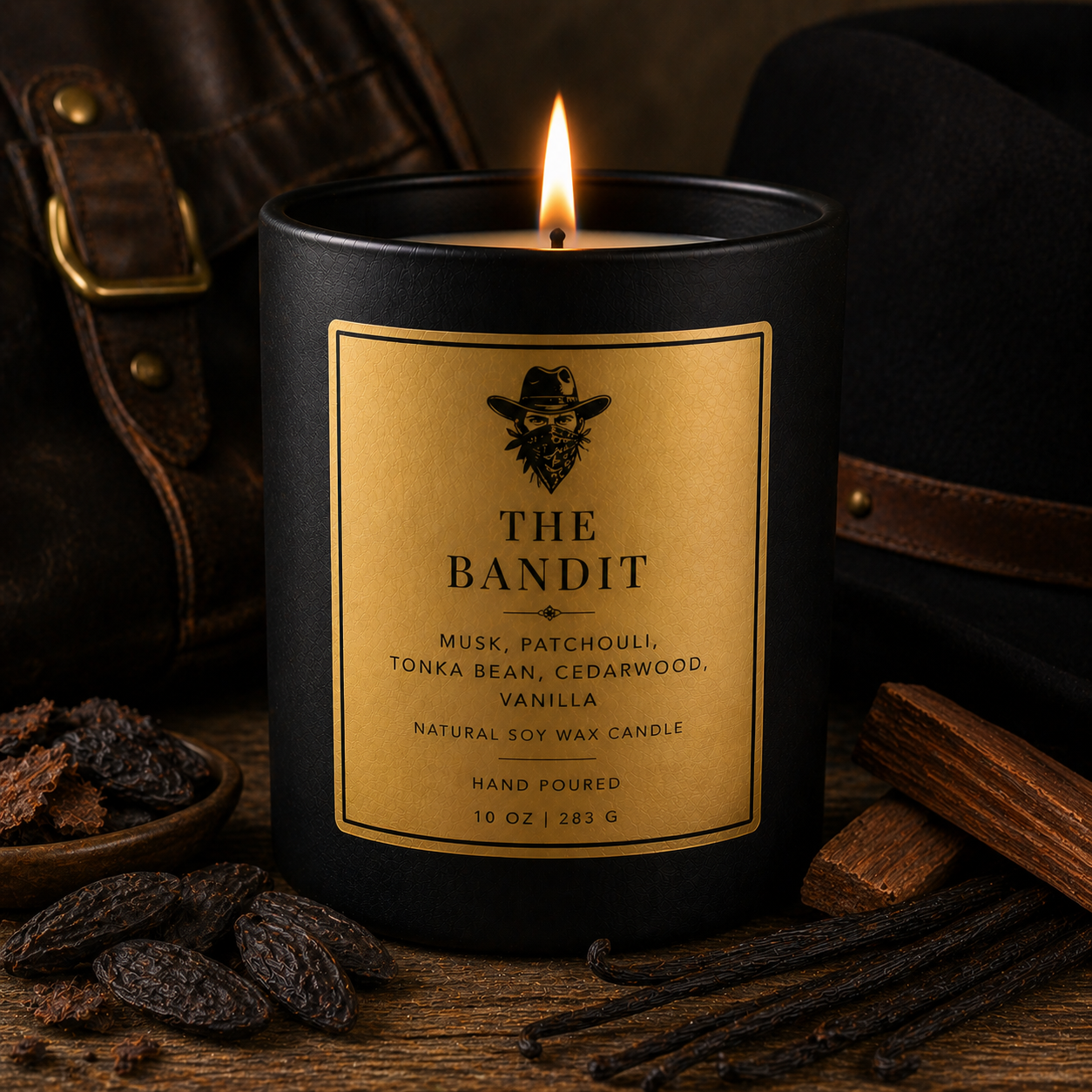 Masculine Candle Collection– Bold & Cologne-Inspired 8 oz-Candles