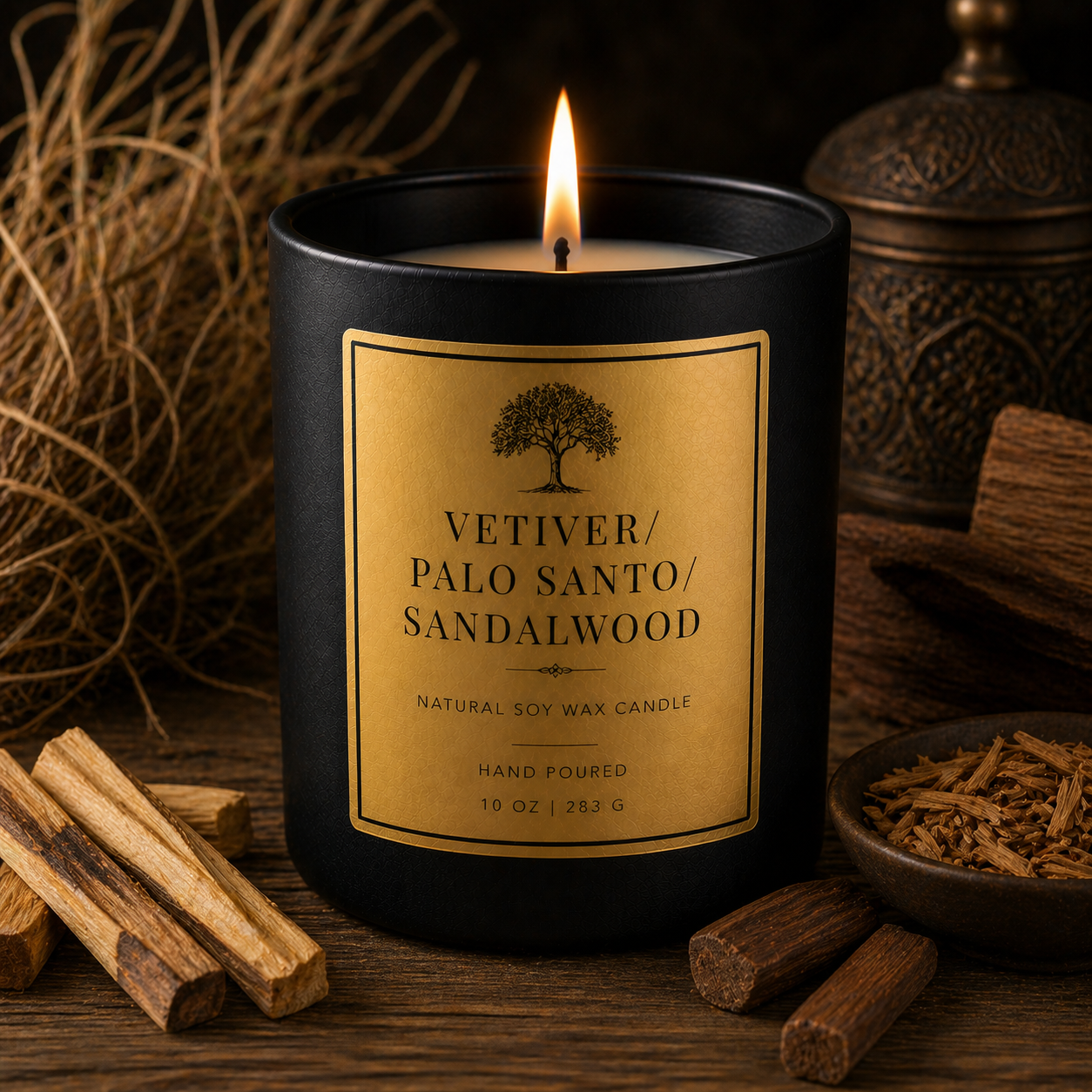 Masculine Candle Collection– Bold & Cologne-Inspired 8 oz-Candles