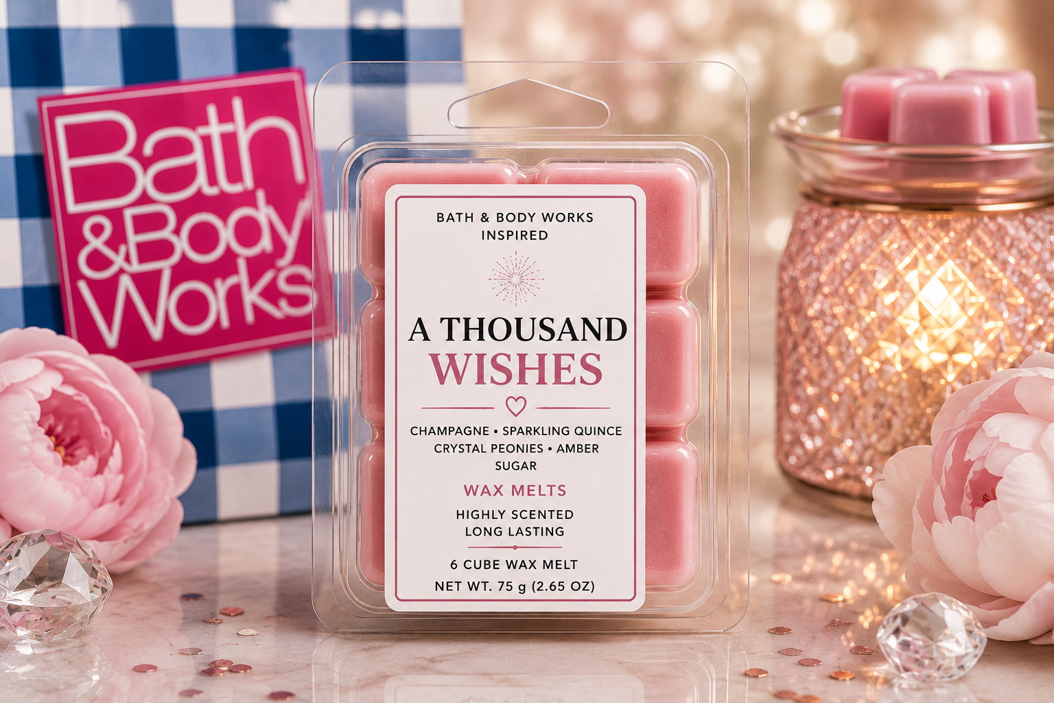 Exclusive B&BW Wax Melts-6 Cavity Clamshell