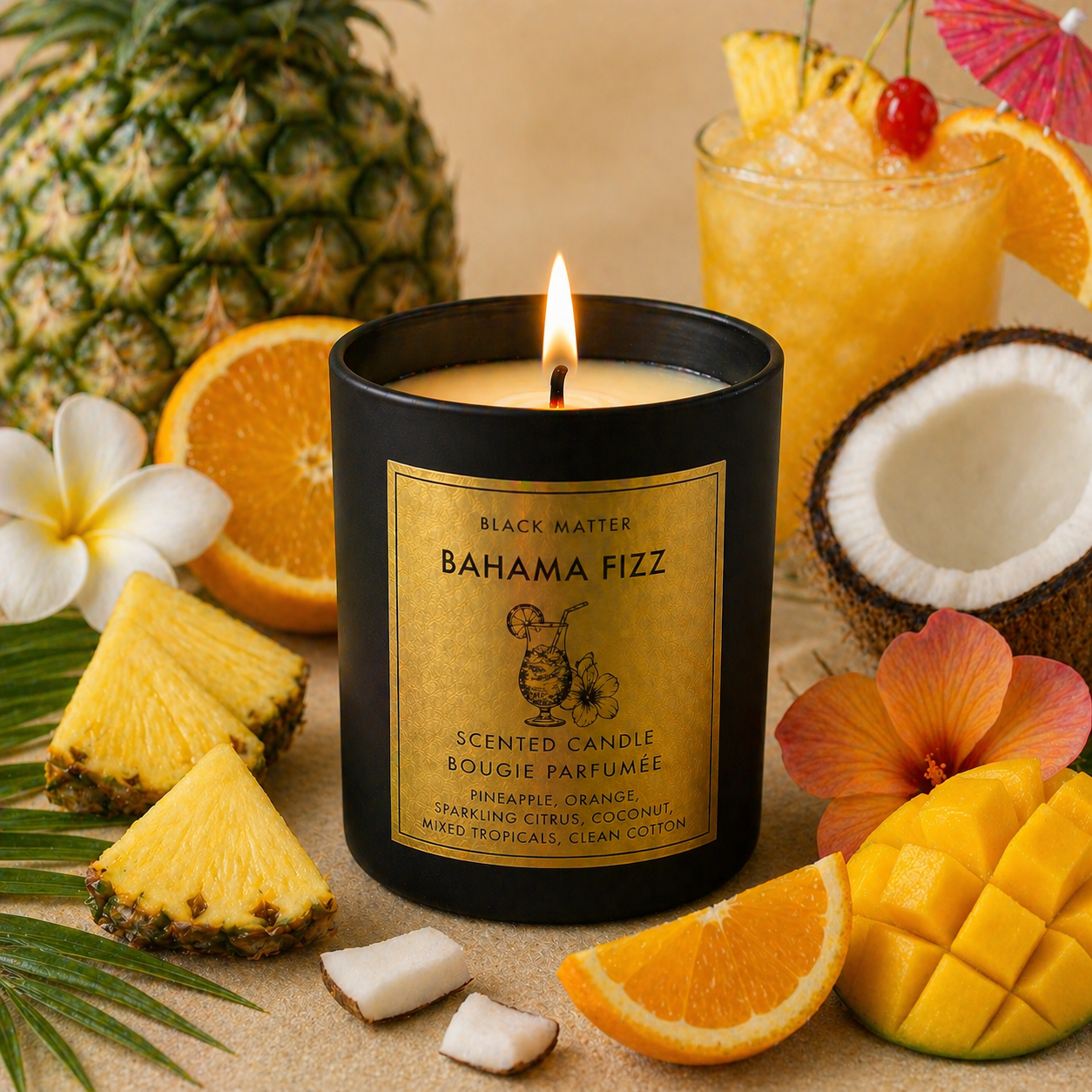 Sweet/ Gourmand/Bakery Inspired Candles- 8 oz-Matte Black Ceramic