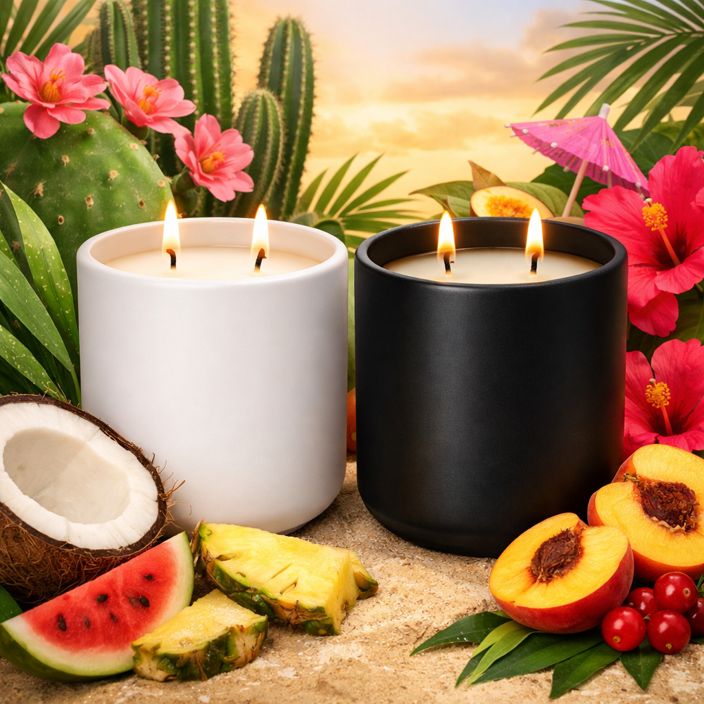 Boricua Sunrise- 8 oz Candle