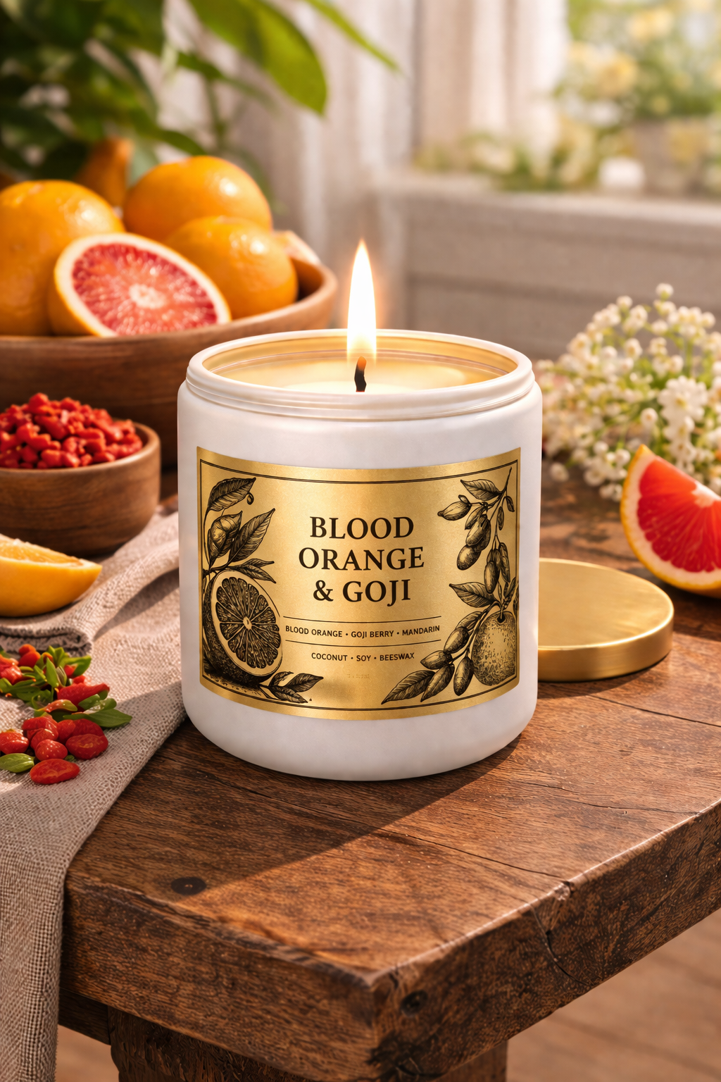 Sweet/ Gourmand/Bakery Inspired Candles- 8 oz-Matte Black Ceramic