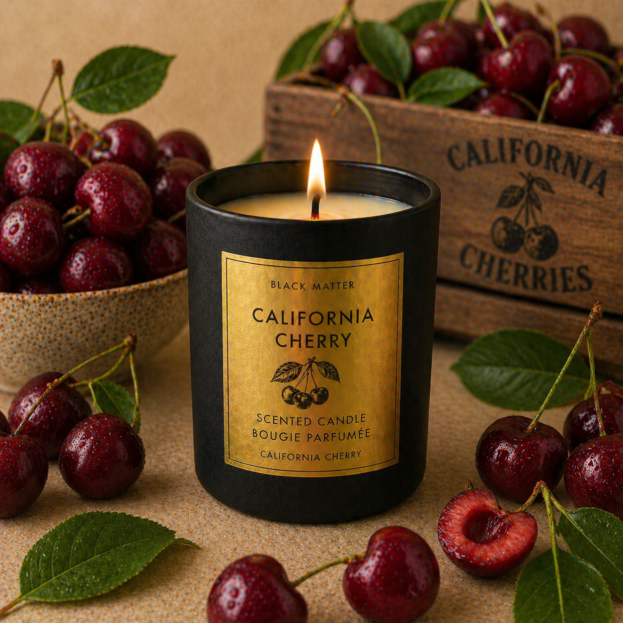 Sweet/ Gourmand/Bakery Inspired Candles- 8 oz-Matte Black Ceramic