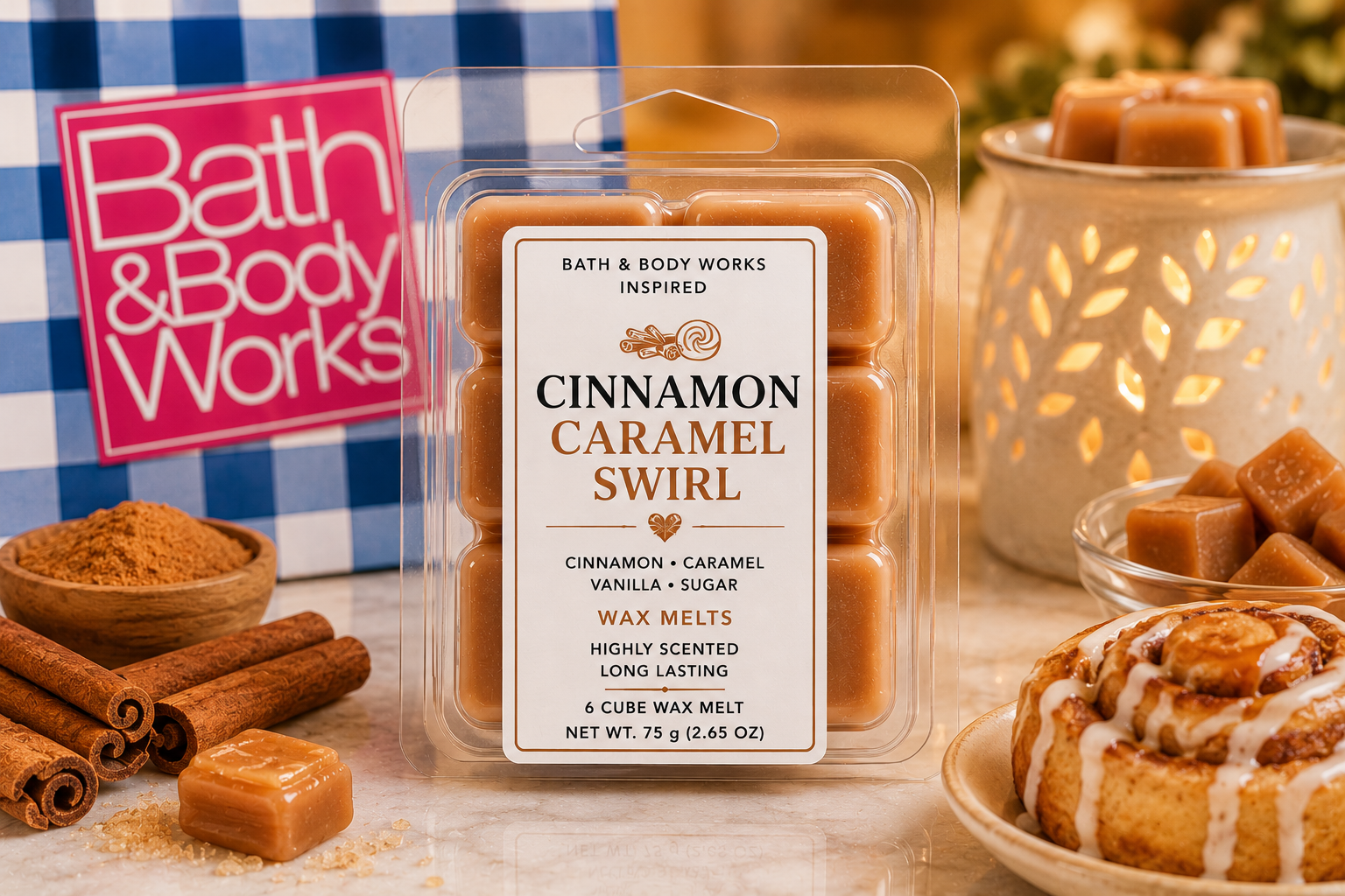 Exclusive B&BW Wax Melts-6 Cavity Clamshell