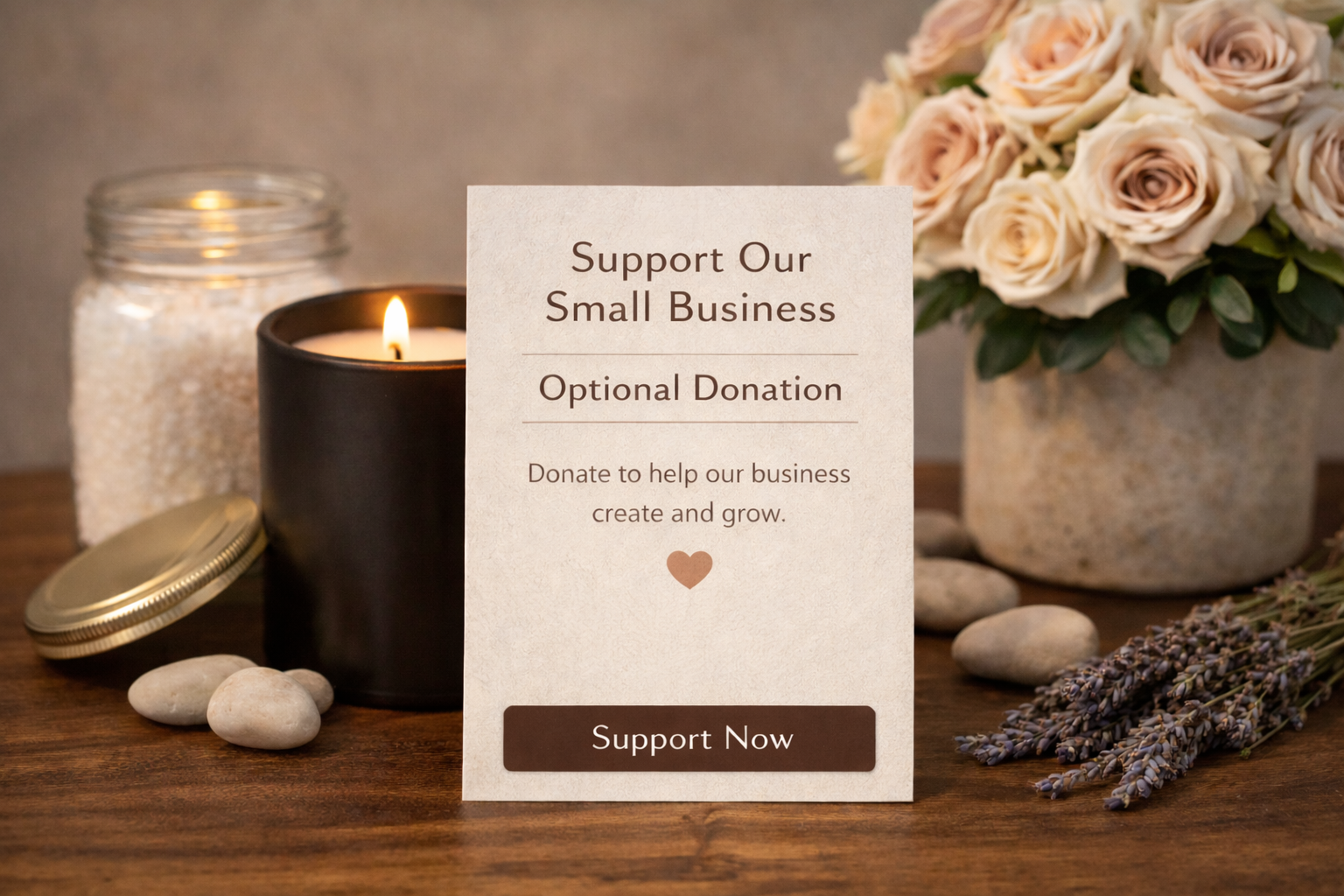 Support Our Small Business (Optional Donation)