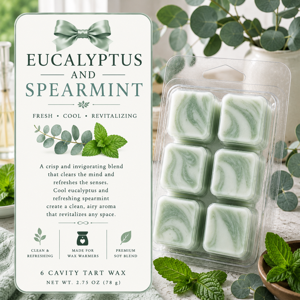 Tart / Wax Melts – 6 Cavity Clamshell (Single Pack)