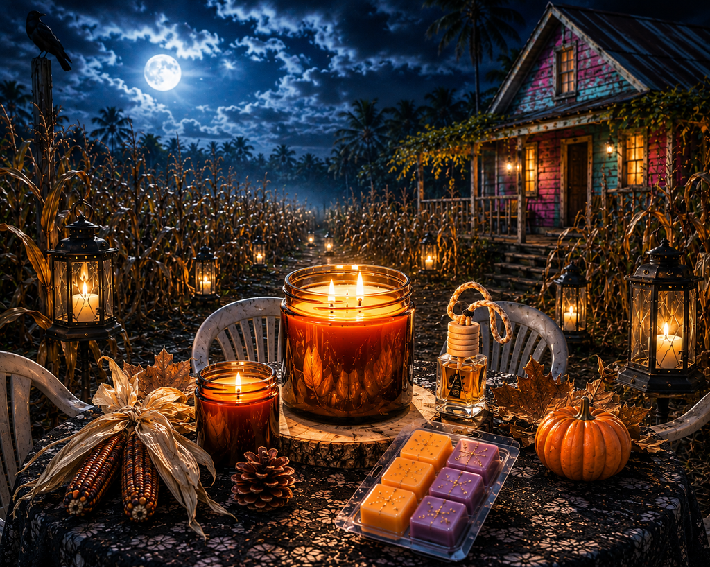 Fall & Haunted Island Candle Collection-8 oz