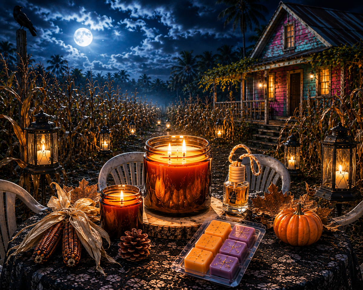 Fall & Haunted Island Candle Collection-8 oz