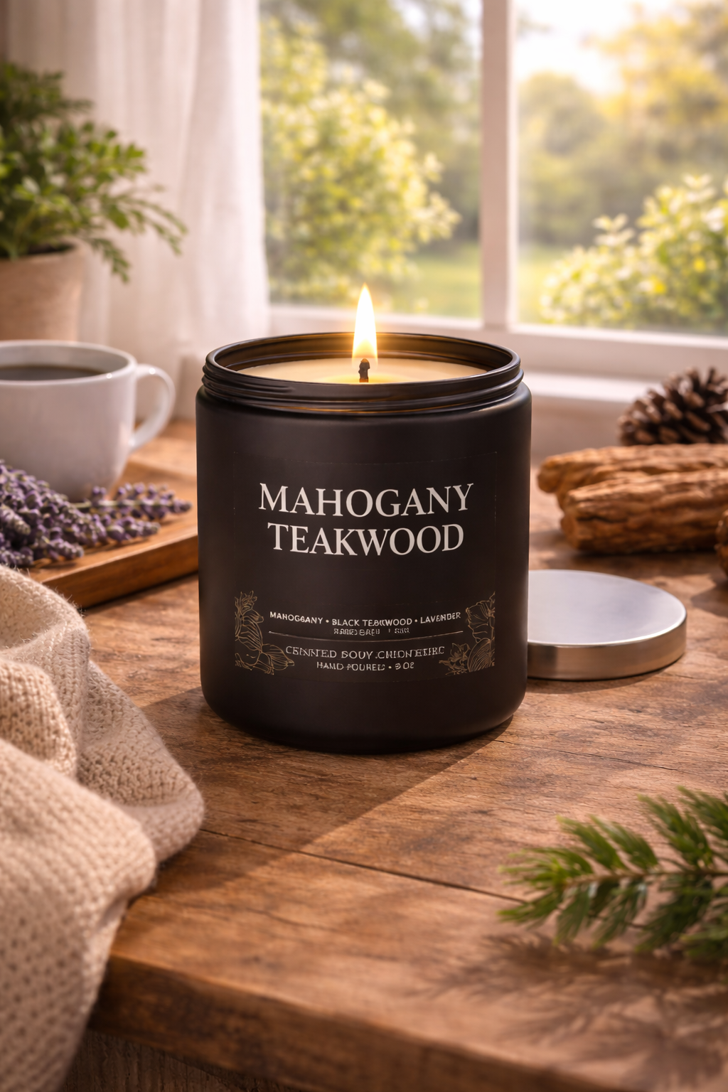 Masculine Candle Collection– Bold & Cologne-Inspired 8 oz-Candles