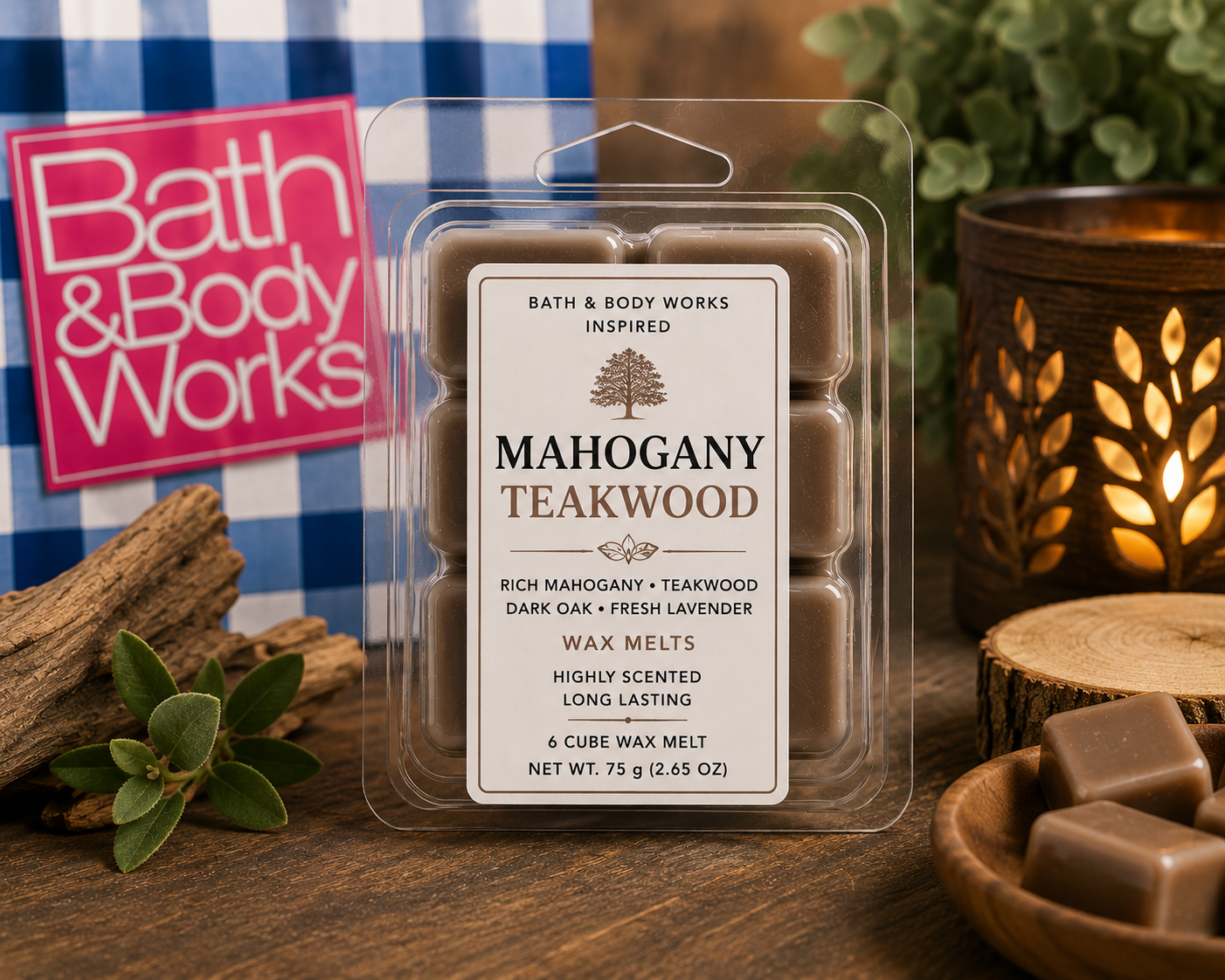 Exclusive B&BW Wax Melts-6 Cavity Clamshell