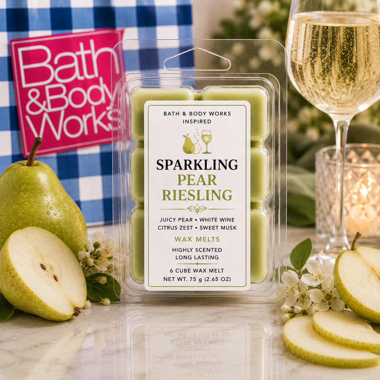 Exclusive B&BW Wax Melts-6 Cavity Clamshell