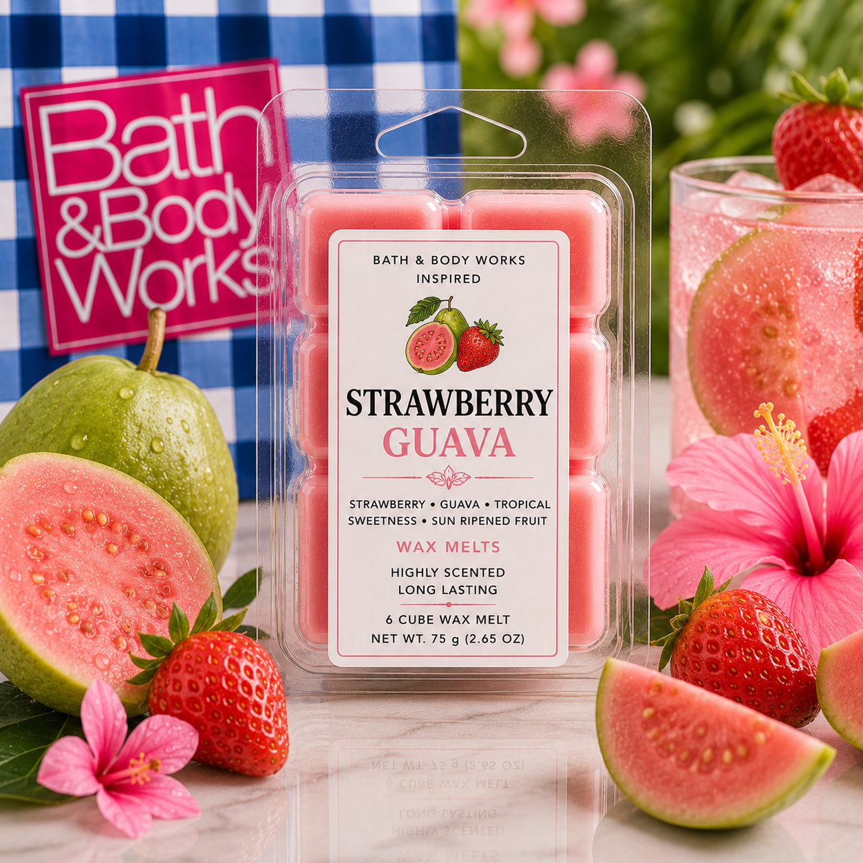 Exclusive B&BW Wax Melts-6 Cavity Clamshell
