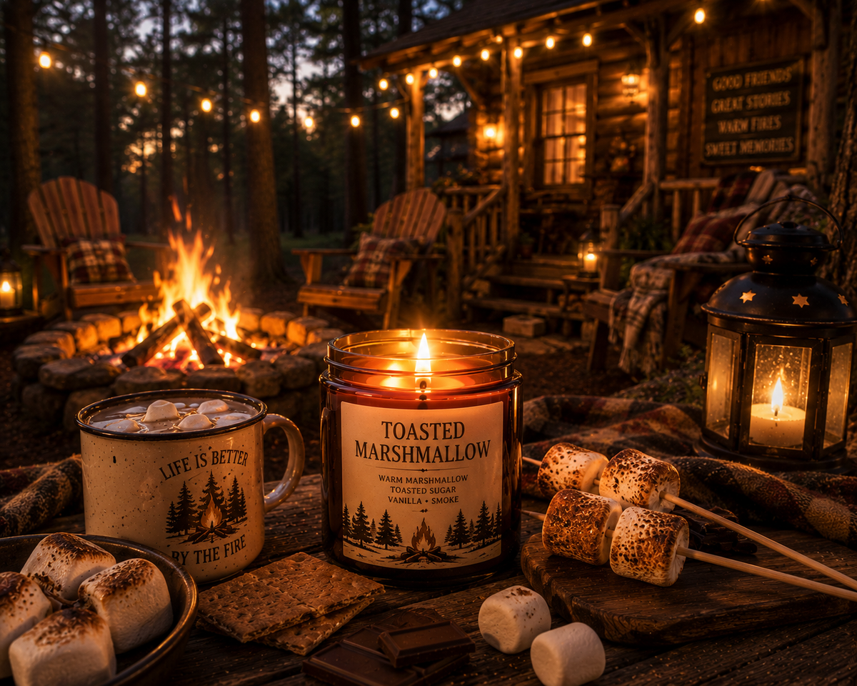 Fall & Haunted Island Candle Collection-8 oz
