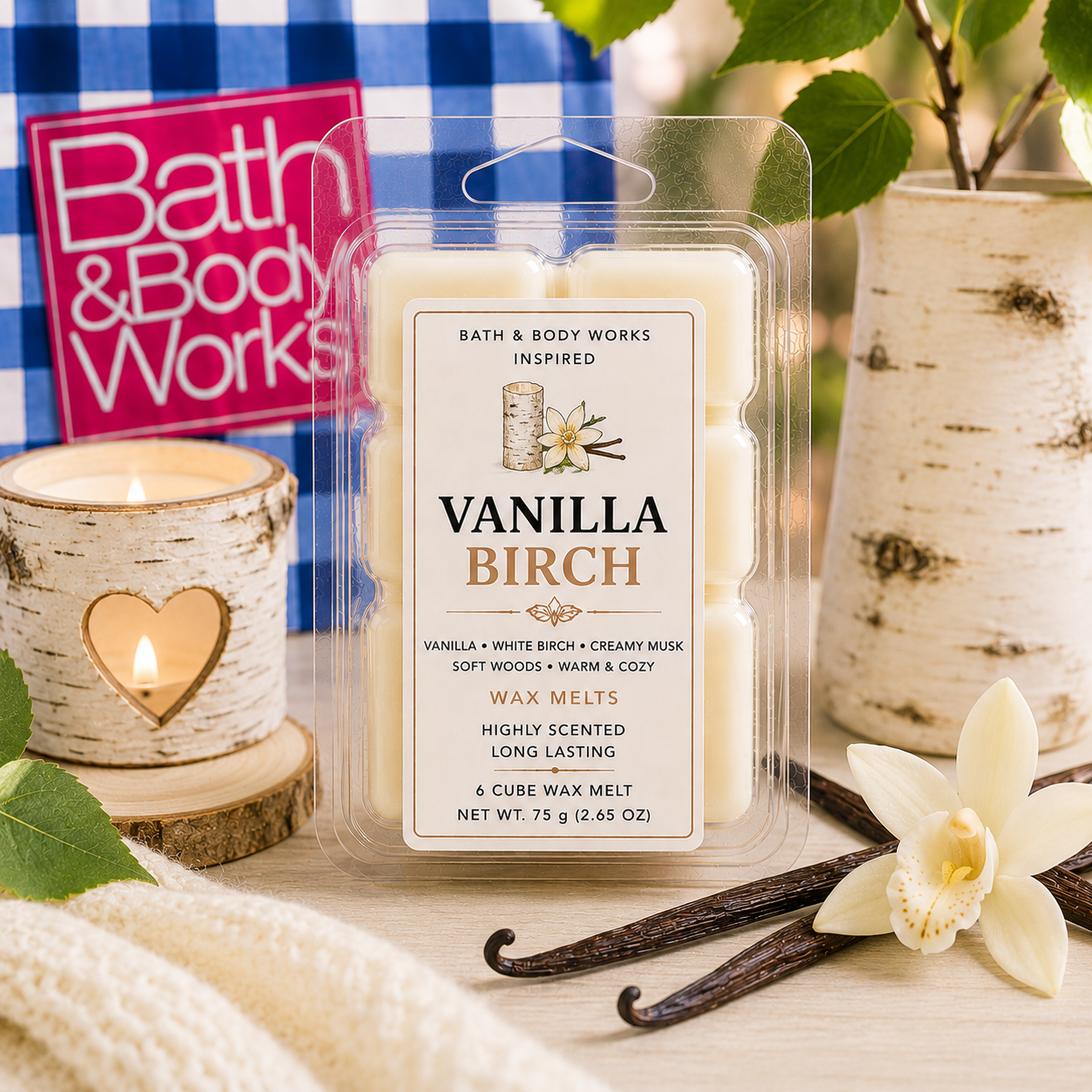 Exclusive B&BW Wax Melts-6 Cavity Clamshell