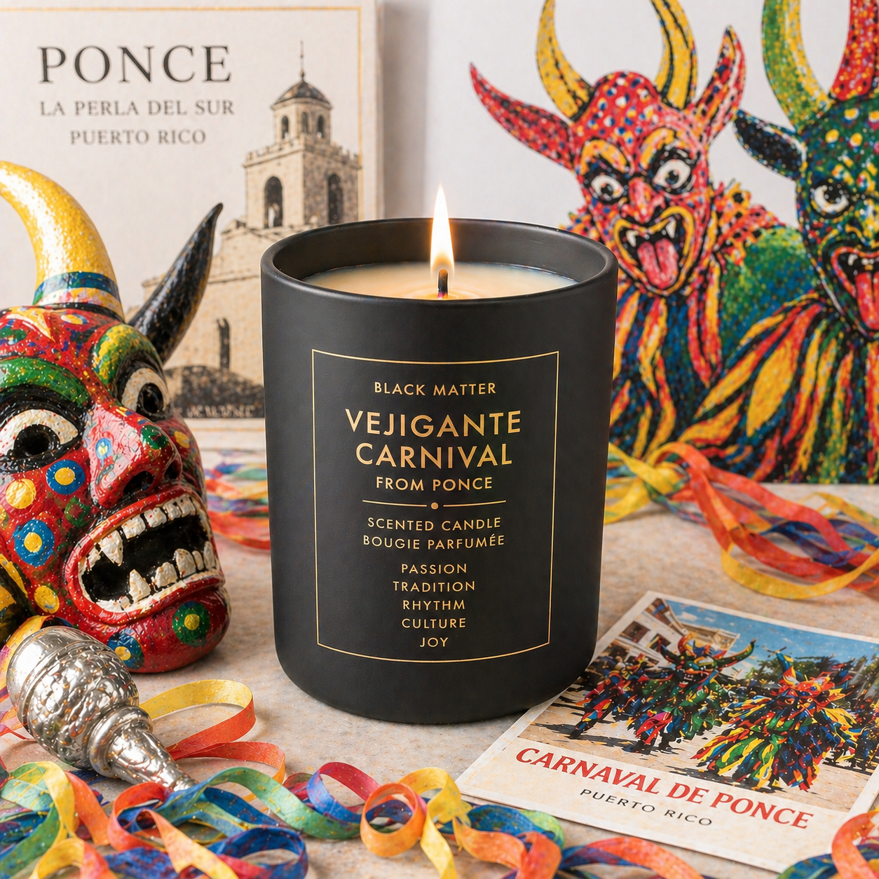 Summer Candles- 8 oz Tropical Candle (White Ceramic Jar