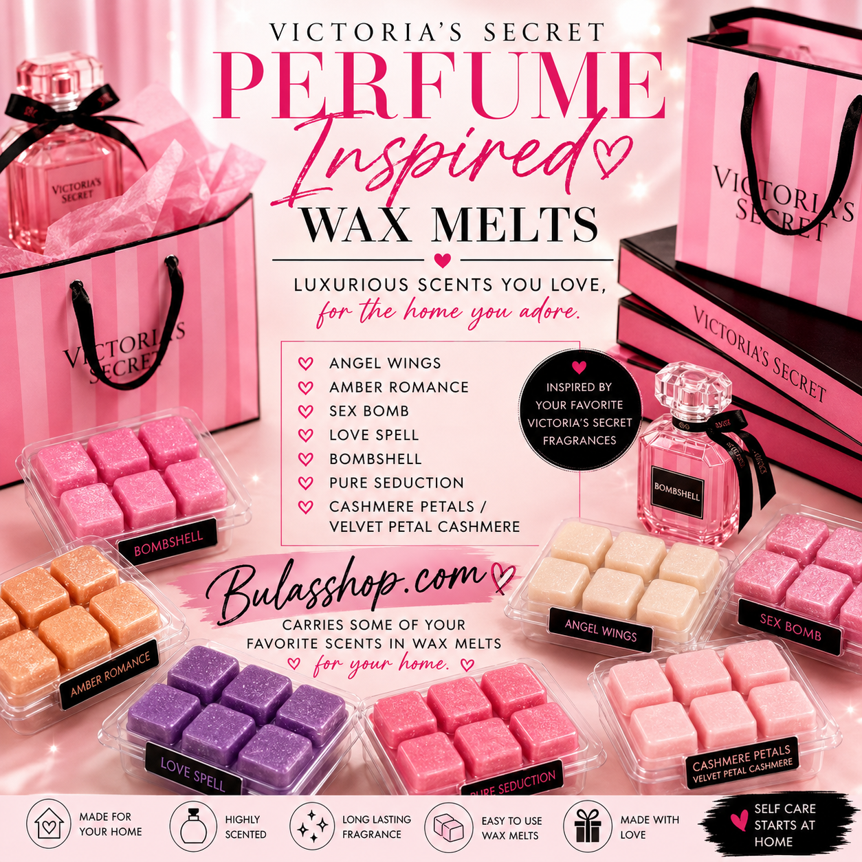 Homage to Victoria Secret Wax Melts (2- Pack)