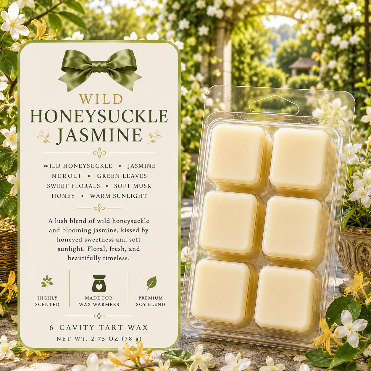 Tart / Wax Melts – 6 Cavity Clamshell (set of 2)